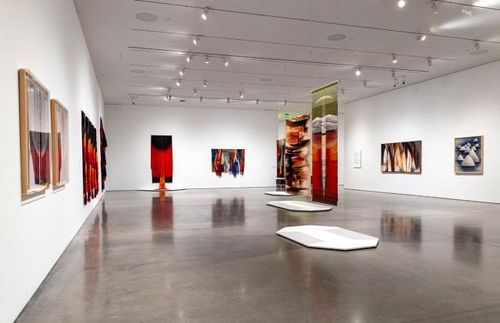 Installation view, Drawing with Thread, Berkeley Art Museum and Pacific Film Archive · 2025 (2)