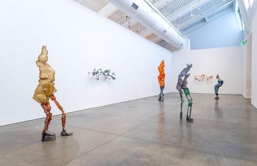 Installation view, MATRIX 287 / Berenice Olmedo: To ti ên einai, Berkeley Art Museum and Pacific Film Archive