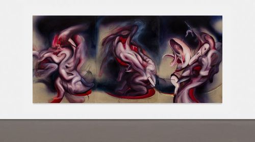Installation view, While Being Plasmic Membranes, Swivel