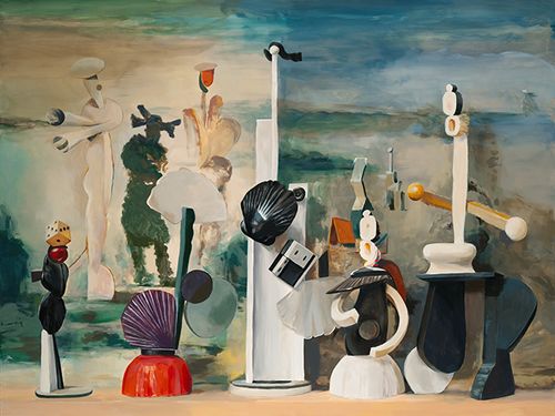 Installation view, Imaginary Friends, Louis K Miesel