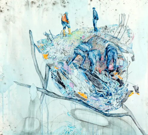 Installation view, Belinda Fox: Tipping the Scales, Maybaum Gallery · 2025 (4)