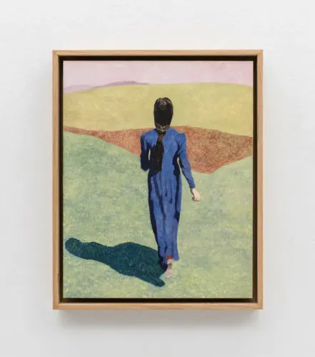 Installation view, Pillow Paintings, François Ghebaly · 2026 (22)