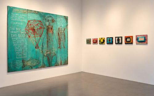 Installation view, FRANK! A life defined by the freedom to make, L'SPACE Gallery, New York, 2026