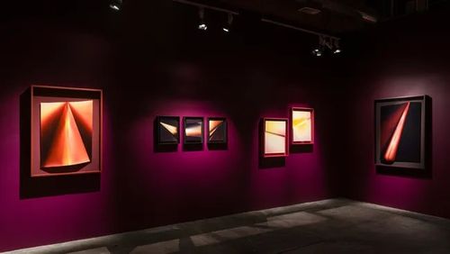 Installation view, our sharp line of sight, Marshall Gallery · 2026 (6)