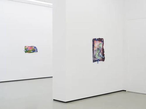 Installation view, Tape Drifts and Figures Reach, Philip Martin Gallery · 2026 (12)