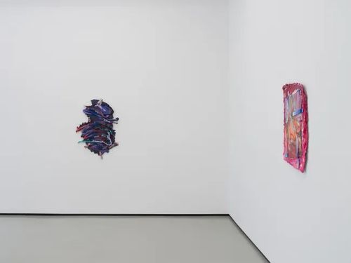 Installation view, Tape Drifts and Figures Reach, Philip Martin Gallery · 2026 (19)