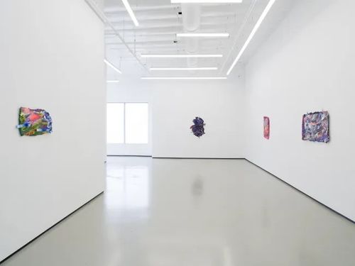 Installation view, Tape Drifts and Figures Reach, Philip Martin Gallery · 2026 (13)
