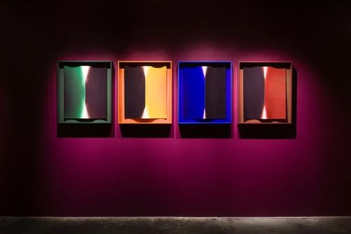 Installation view, our sharp line of sight, Marshall Gallery · 2026 (2)