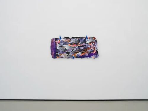 Installation view, Tape Drifts and Figures Reach, Philip Martin Gallery · 2026 (21)