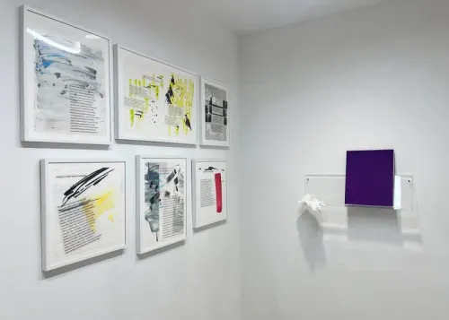 Installation view, Talking Pictures: Collaborations, Kathryn Markel Fine Arts, 179 10th Avenue · 2026 (7)