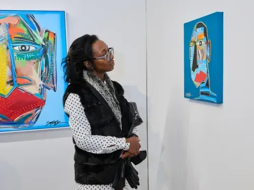 Installation view, FACES OF SUCCE$$, Tanya Weddemire Gallery · 2025 (2)