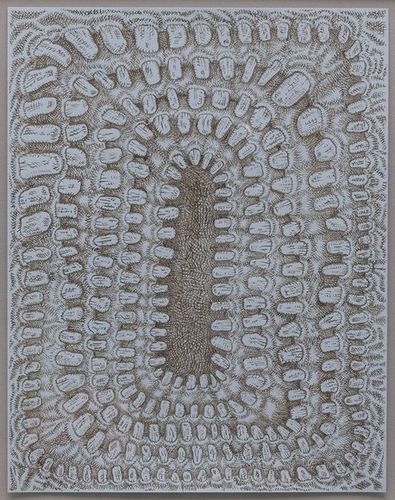 Installation view, New Drawings* *(on Old Paper), Bookstein Projects · 2026 (7)