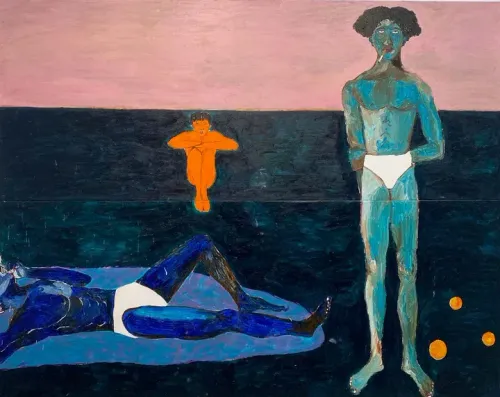 Installation view, Gideon Appah, PACE · 2026 (3)