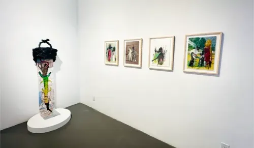 Installation view, Becoming Hybrid, L'SPACE Gallery · 2025 (1)