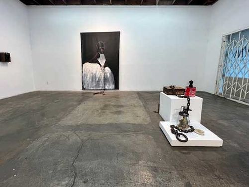 Installation view, Red, White and BLAK: The Black Woman-Key to American Culture, Walter Maciel Gallery · 2025 (5)