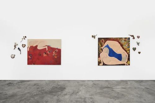 Installation view, Diane Chappalley, Megan Mulrooney · 2025 (6)