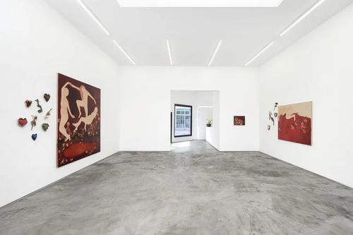 Installation view, Diane Chappalley, Megan Mulrooney · 2025 (3)