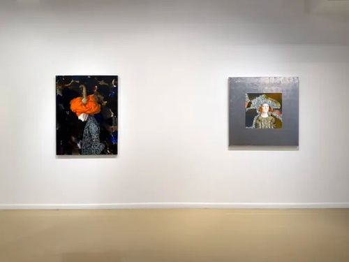 Installation view, The Garden of Invisible Birds: Igor & Marina, Gallery Henoch · 2026 (5)