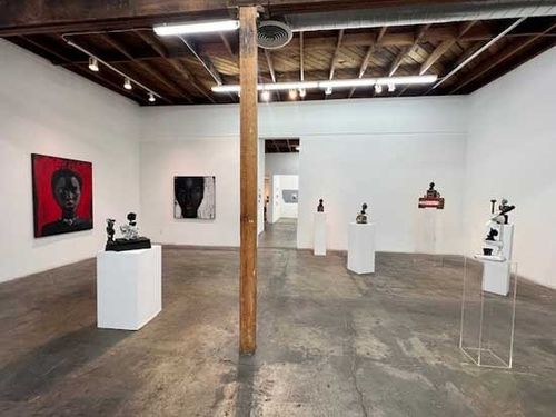 Installation view, Red, White and BLAK: The Black Woman-Key to American Culture, Walter Maciel Gallery · 2025 (6)