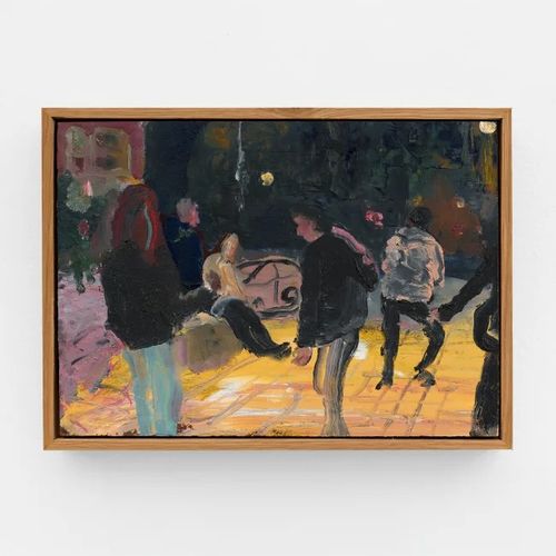Installation view, Quiet and Loud Worlds, Scroll