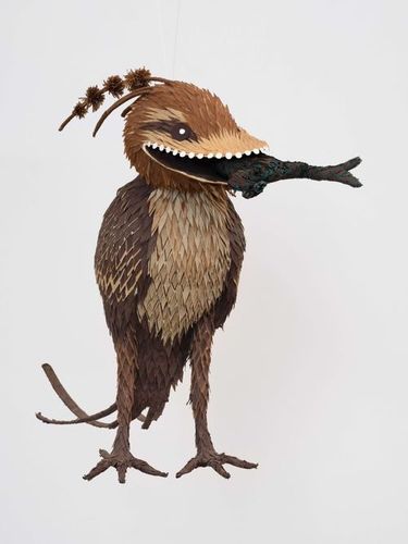 Installation view, Roberto Benavidez: BOSCH BEASTS, Perrotin · 2025 (11)