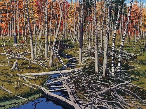 Installation view, Neil Welliver, Alexandre Gallery · 2026 (10)