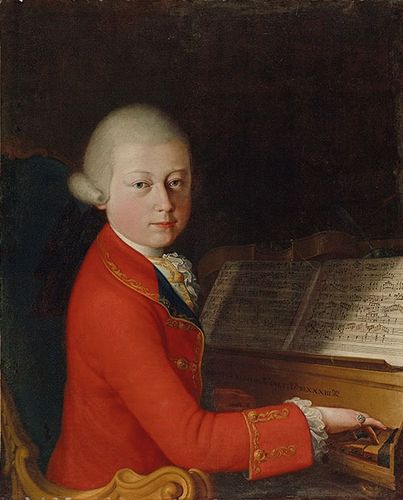 Installation view, Treasures from the Mozarteum Foundation of Salzburg, The Morgan Library & Museum
