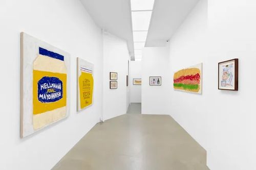 Installation view, LUNCH, Dan Yoshii