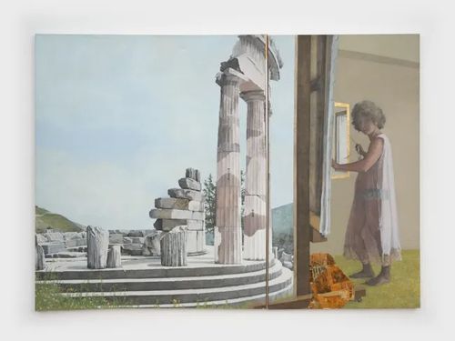 Installation view, Mirror Image, Olney Gleason
