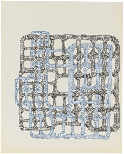 Installation view, New Drawings* *(on Old Paper), Bookstein Projects · 2026 (6)