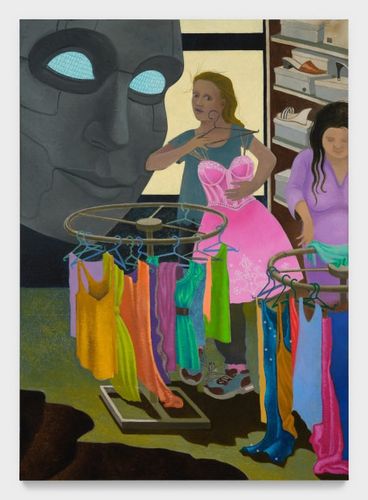 Installation view, Paintings Made for Aliens Above, PPOW, 392 Broadway · 2025 (8)
