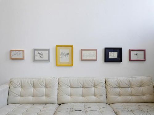 Installation view, Amtrak / Drawings, 403 Drama