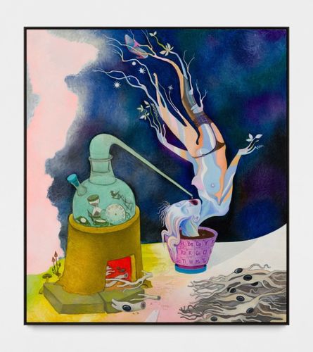 Installation view, Paintings Made for Aliens Above, PPOW, 392 Broadway · 2025 (12)