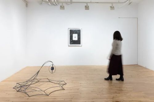 Installation view, spinnerets, Hesse Flatow