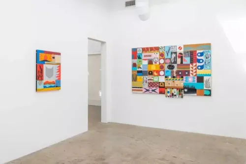 Installation view, In a Time of Darkness, This Is Wonderful News, de boer · 2025 (4)