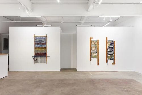 Installation view, Open Studio Pop-Up, Eleanor Harwood Gallery