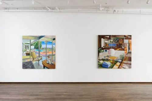 Installation view, Jacaranda June, Nazarian / Curcio