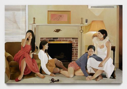 Installation view, The Babys, Half Gallery, New York
