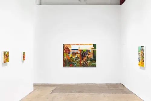 Installation view, Apenas meus cabelos são brancos [Only my hair is white], Galerie Lelong · 2026 (3)