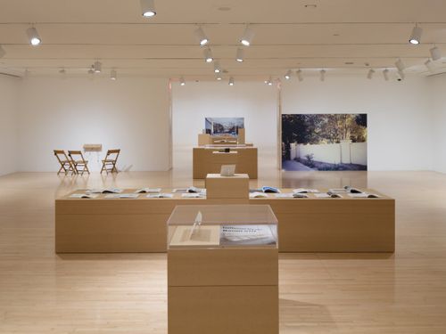 Installation view, Michael Asher, The Museum of Contemporary Art