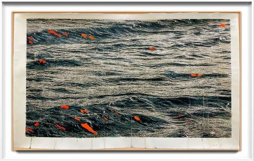 Installation view, A Tragedy of Infinite Beauty, HackelBury Fine Art