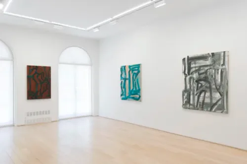 Installation view, always stand ajar, Van Doren Waxter