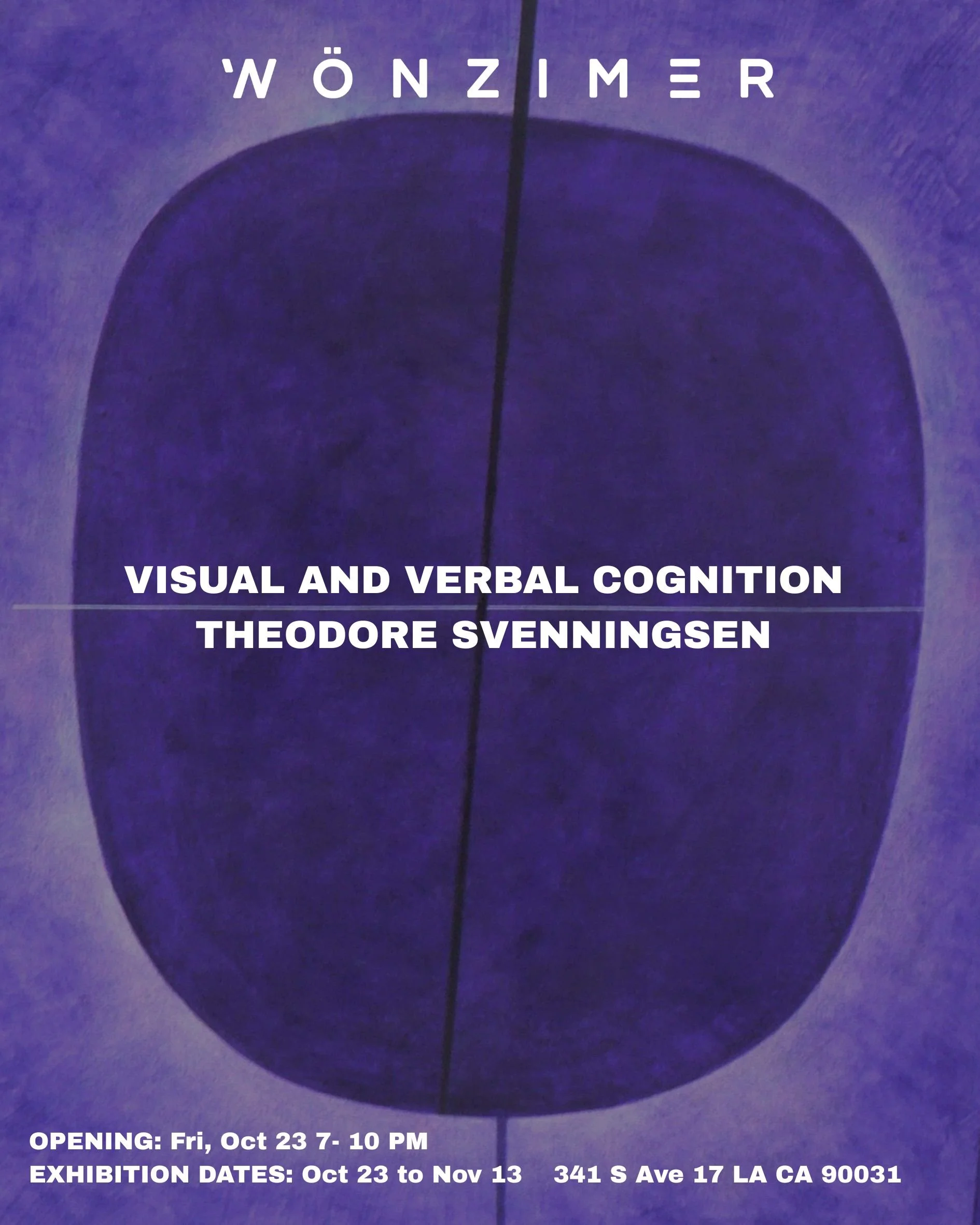 Theodore Svenningsen: Visual and Verbal Cognition