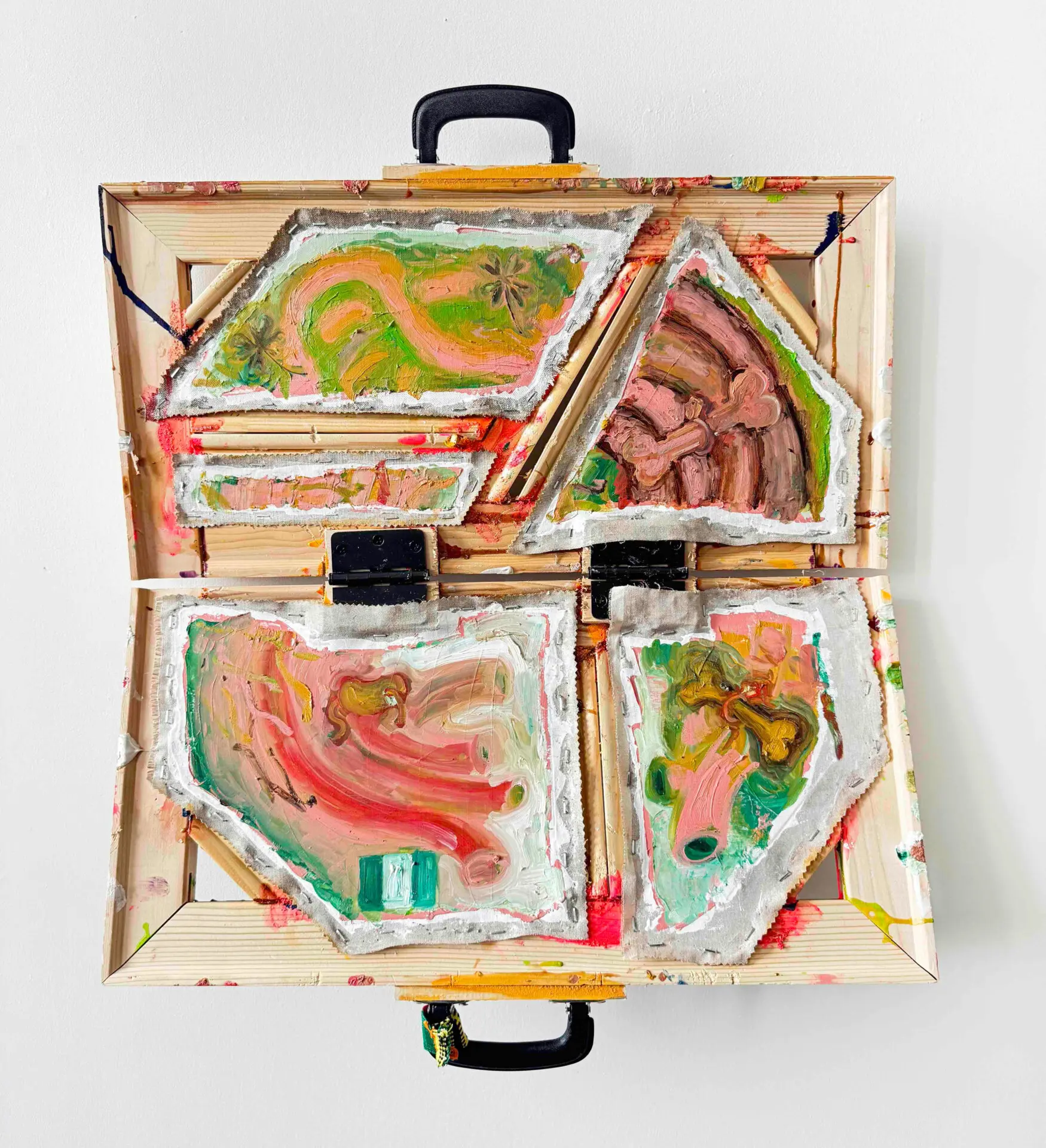 Mike Cloud: Suitcase Paintings